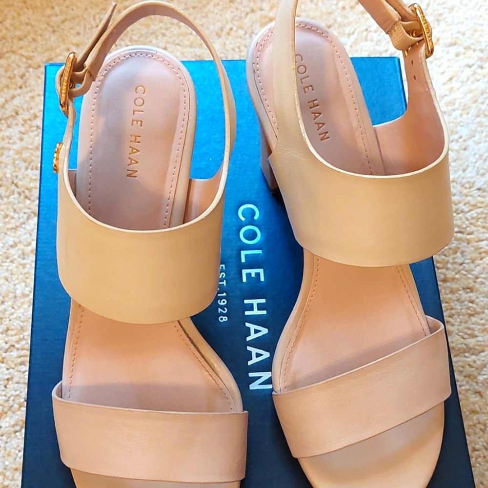 Cole Haan Octavia Sandal, ivory size 7